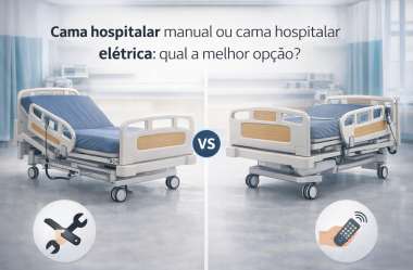 Cama hospitalar manual ou cama hospitalar elétrica: qual a melhor opção?
