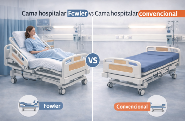 Diferença entre cama hospitalar Fowler e cama hospitalar convencional