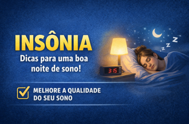 Insônia: Dicas para uma boa noite de sono!