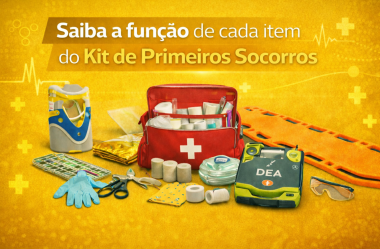 Kit de Primeiros Socorros: itens essenciais para atendimento de emergência