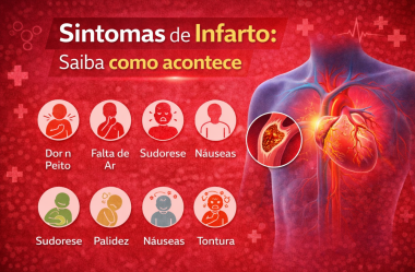 Sintomas de Infarto: Saiba como acontece.