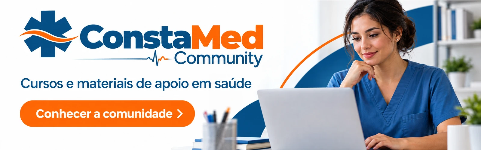 Conheça a ConstaMed Community: cursos e materiais de apoio em saúde